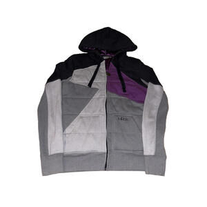 Womens Medium Matix Jacket Insulated Thermal Coat Hoodie Gray Snowboard Ski Snow